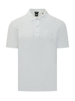 White Solid Shirt Collar T-Shirt 1