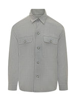 Grey Regular Solid Shirt 1