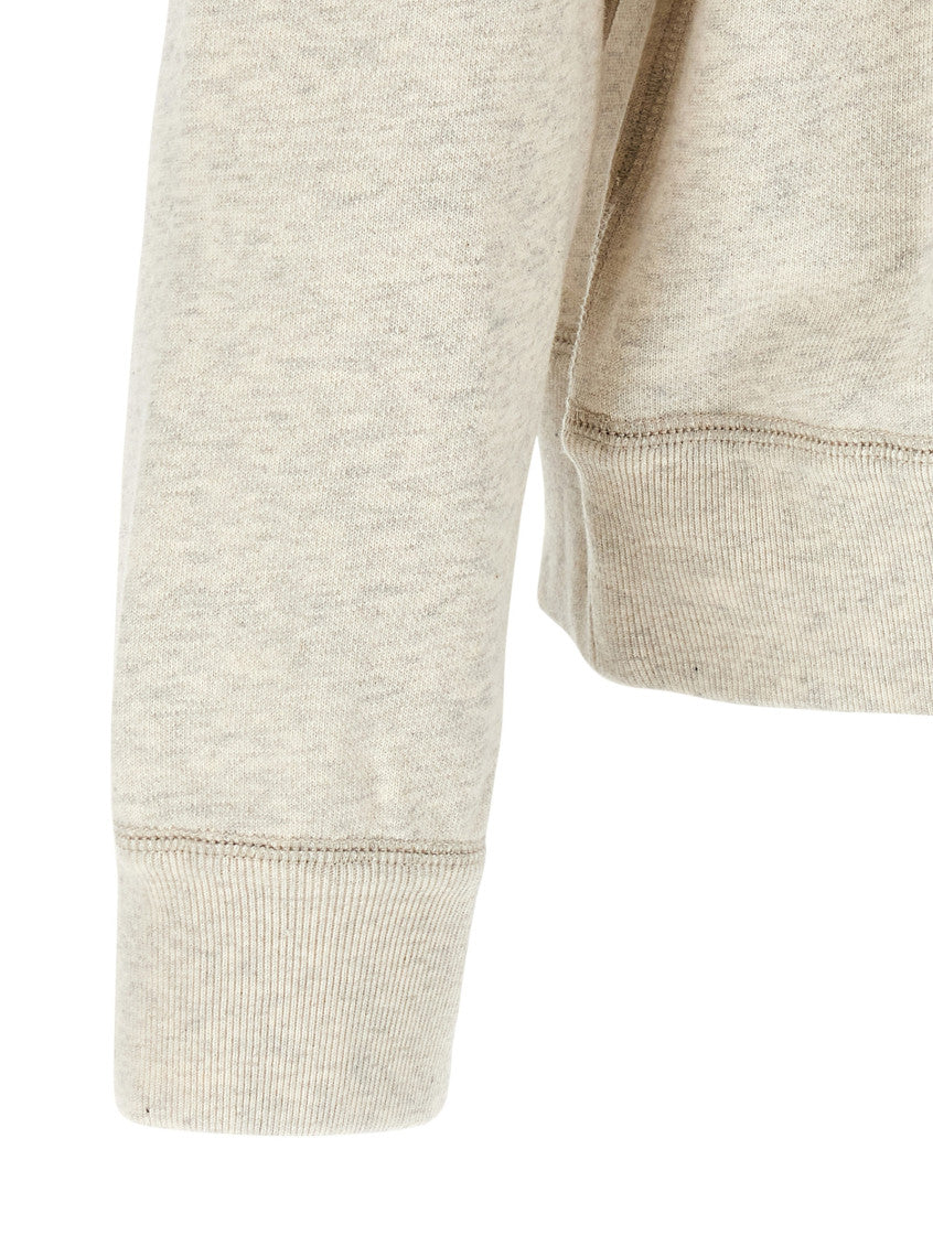 Beige Logo Sweatshirt 4