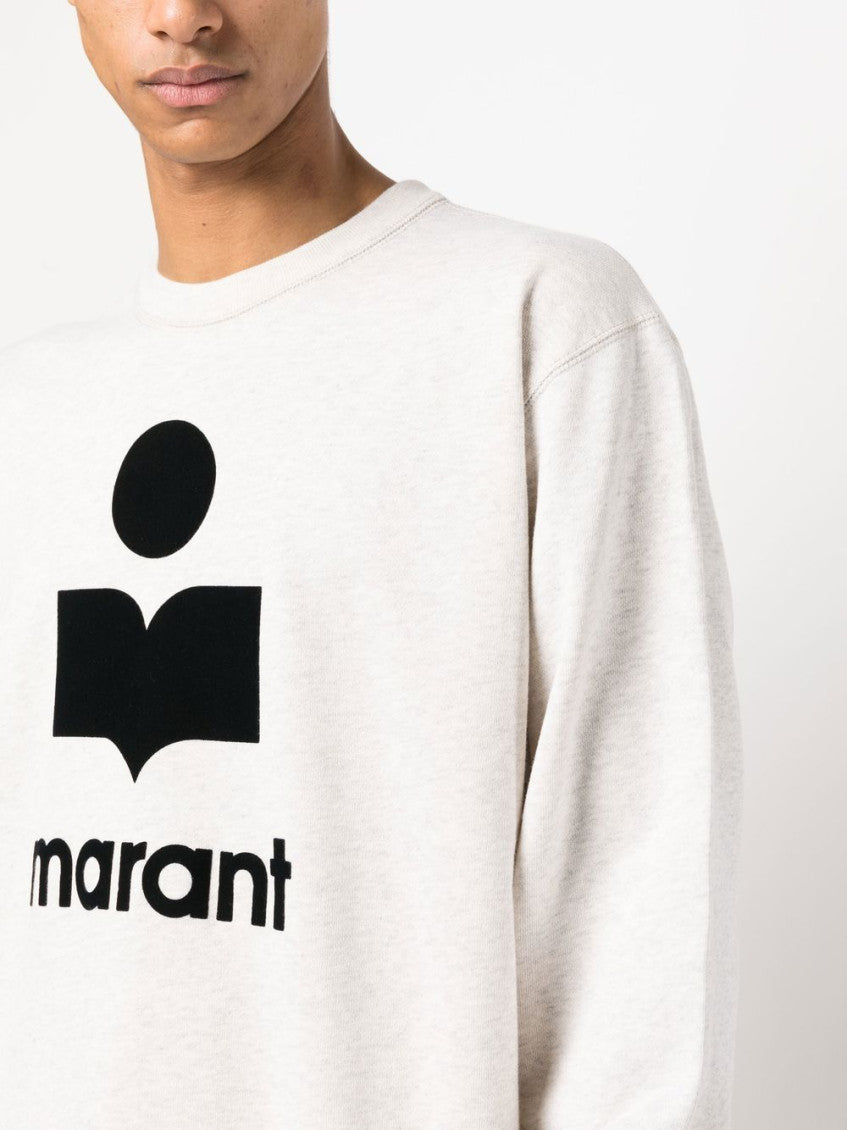 Beige Logo Sweatshirt 5