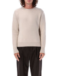 Light Grey KNIT CREW NECK 1