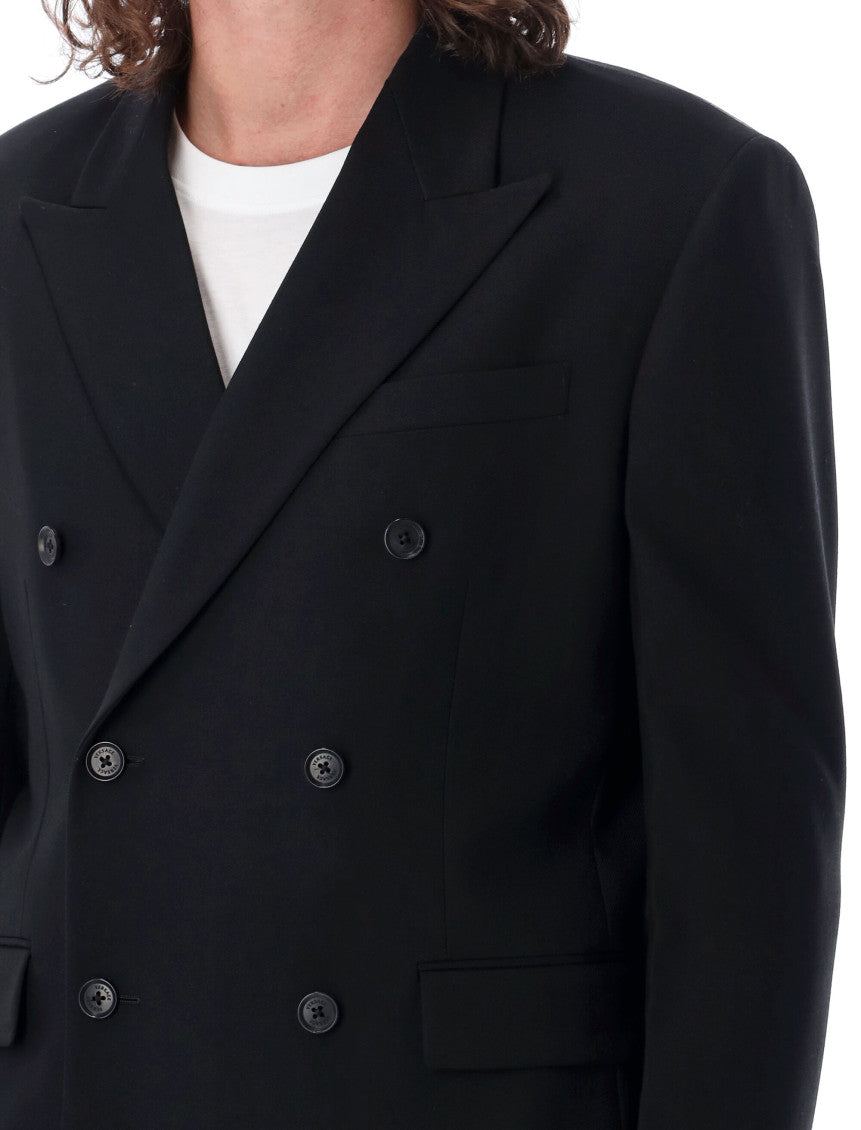 Black Double Breasted Blazer 3