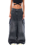 Black Wide Leg Jeans 1