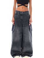Black Wide Leg Jeans 1