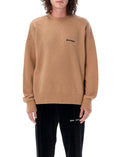 Brown BASIC LOGO SWEATER 1