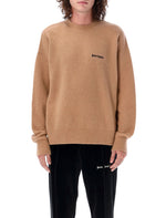 Brown BASIC LOGO SWEATER 1