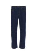 Dark Blue Slim Fit Denim Jeans 1