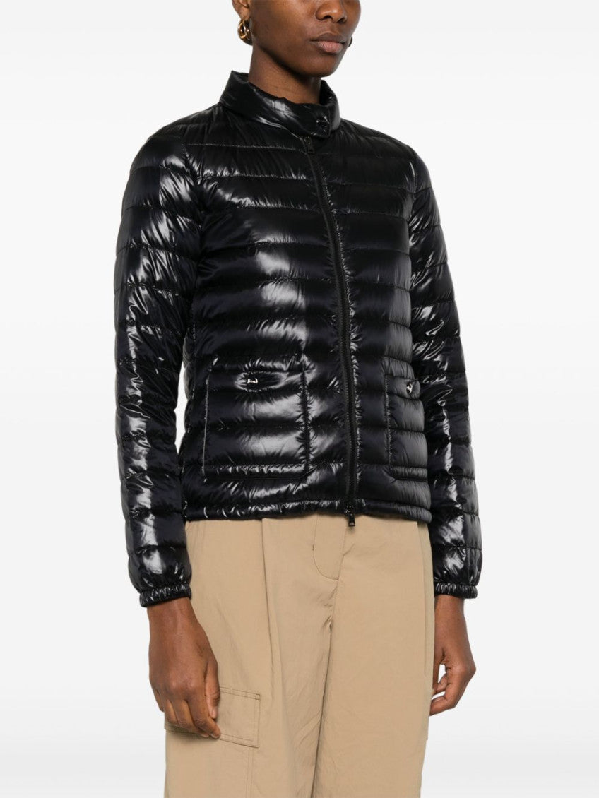 Black quilted puffer jacket 3