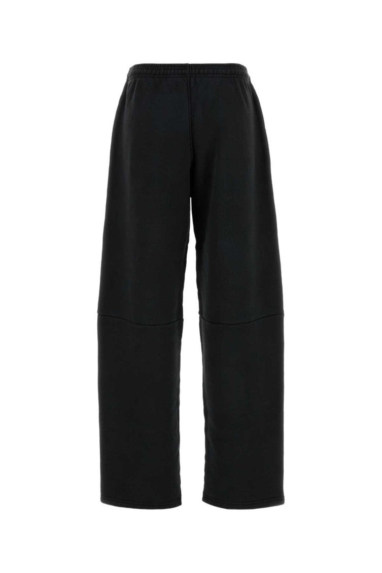 Black Cotton Joggers 2