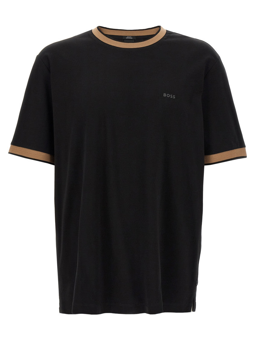Black Crewneck Logo T-Shirt 1