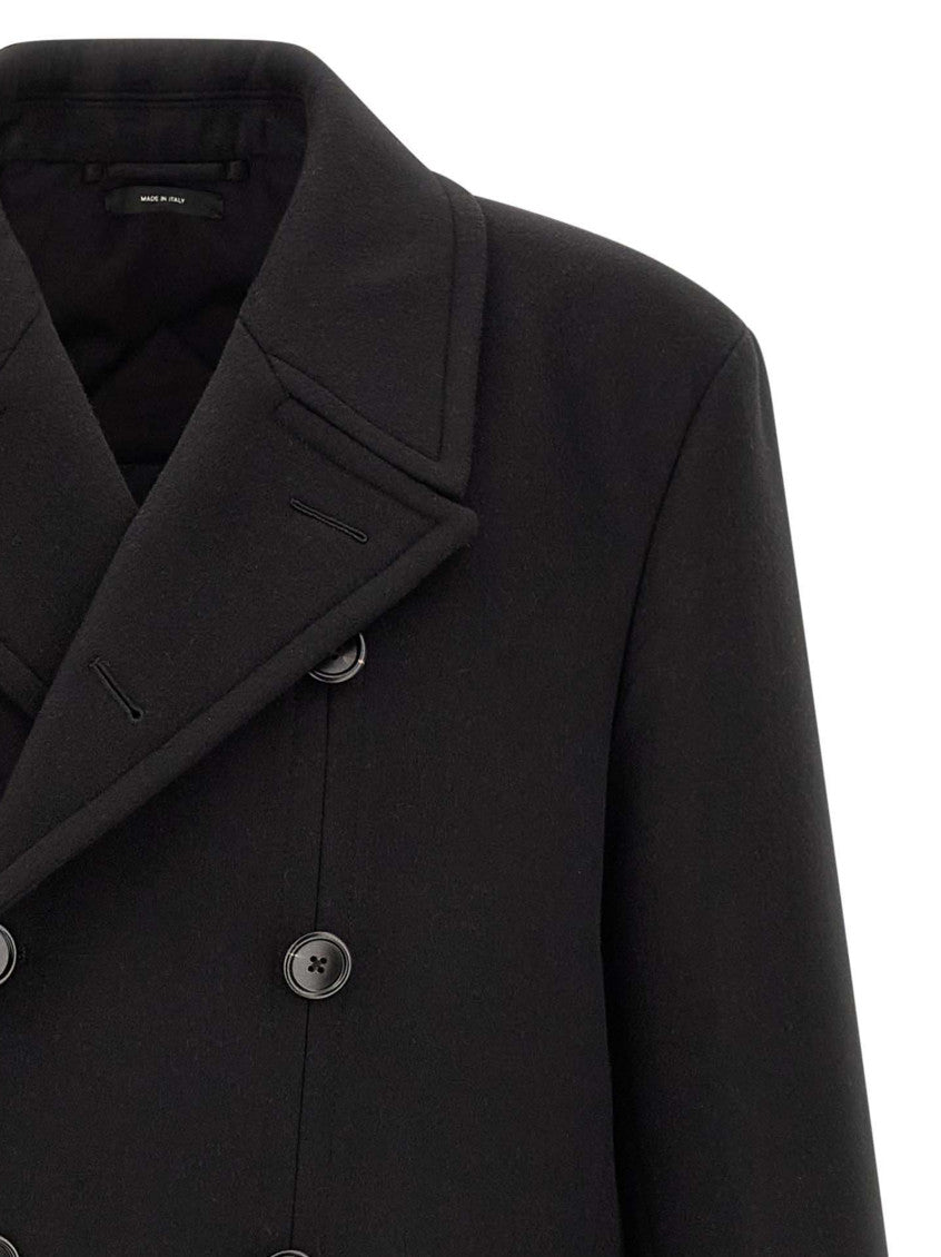 Black Tailored Trench Coat 3
