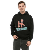 Black Graphic Logo Hoodie 1