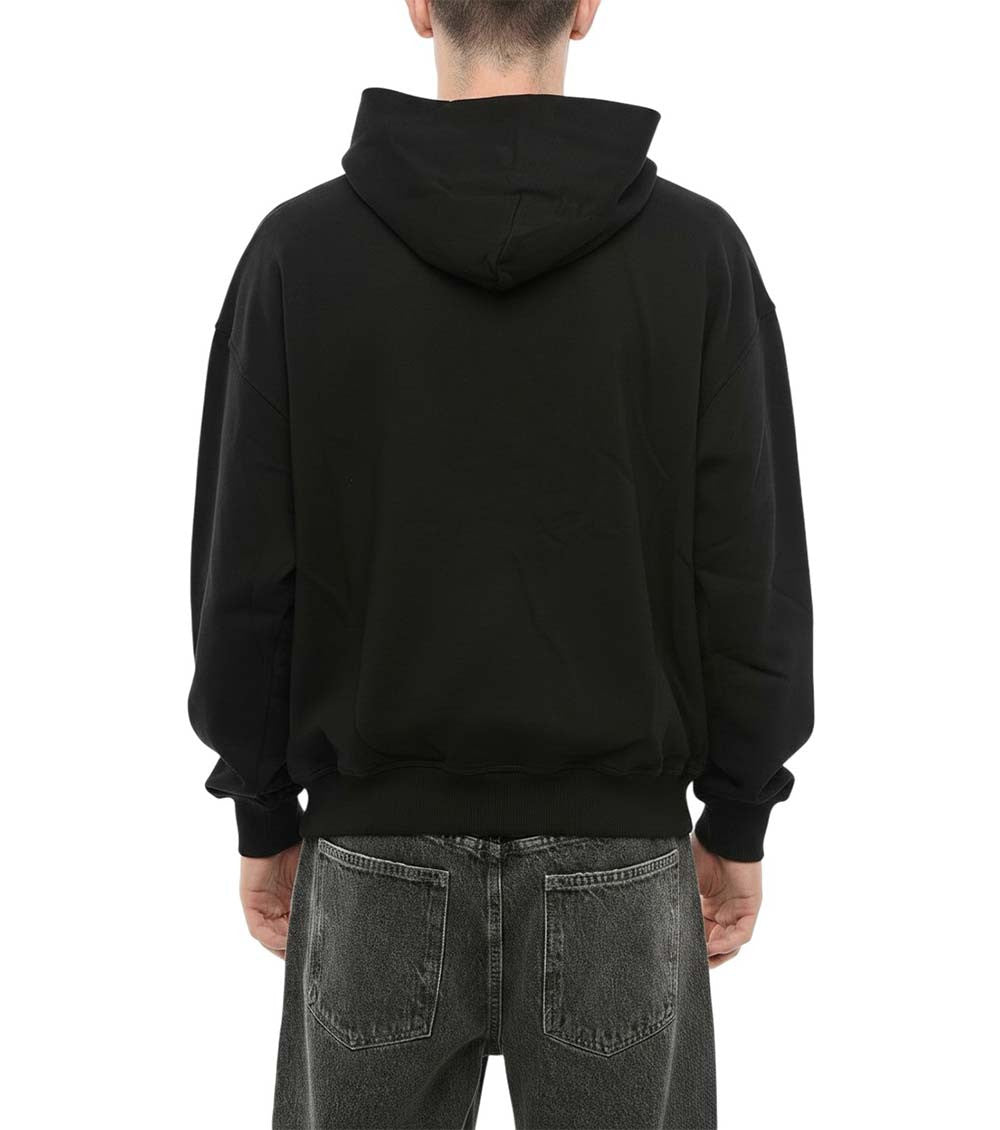 Black Graphic Logo Hoodie 2