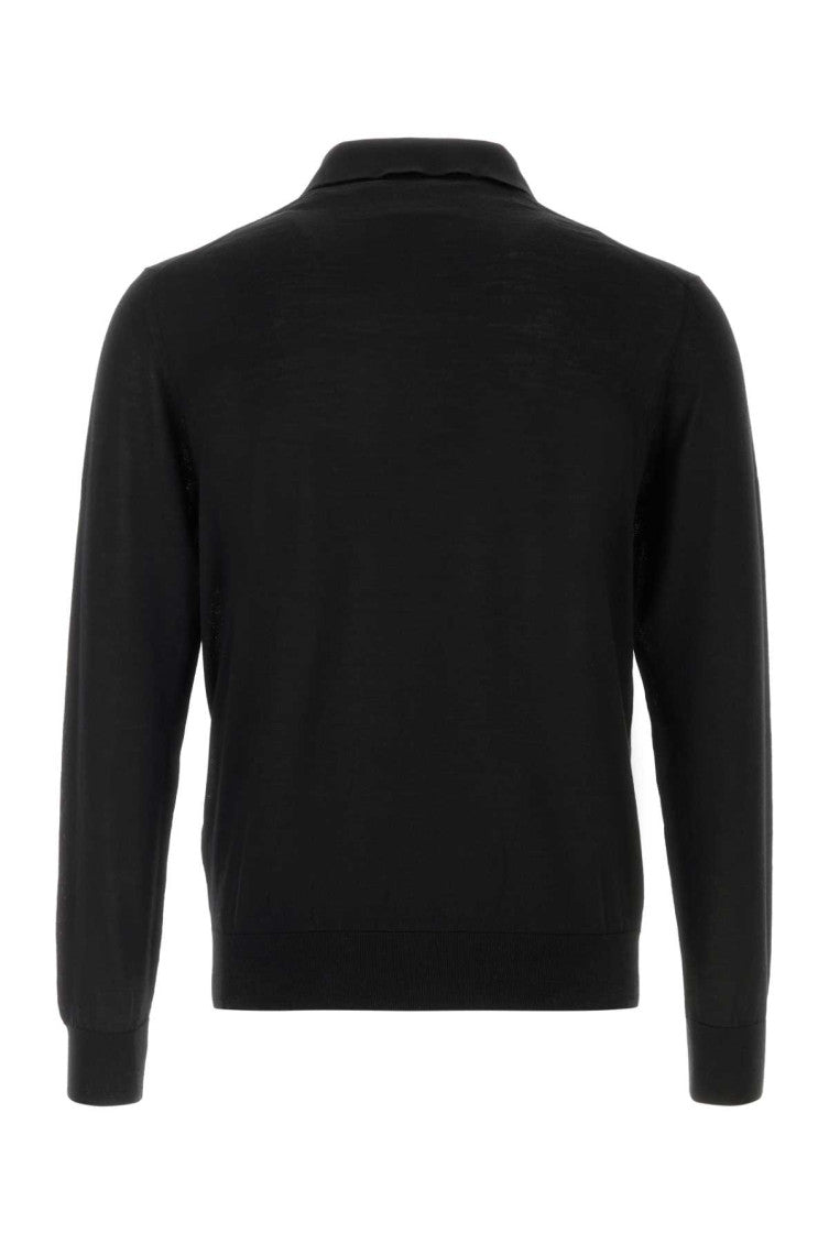 Black Shirt Collar Polo 2