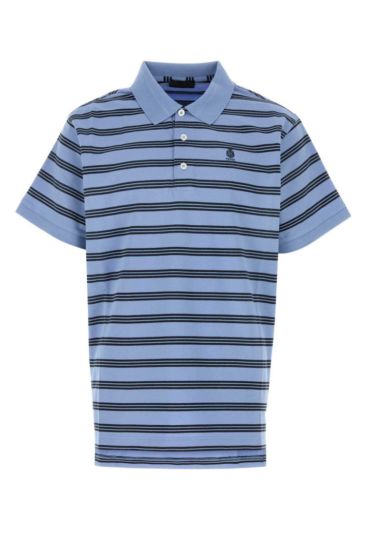 Blue Shirt Collar Polo 1