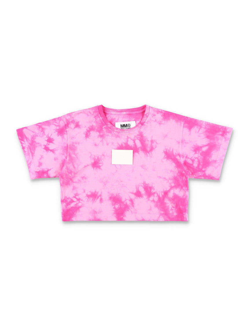 Girls Fuchsia Tie-Dye T-Shirt 1