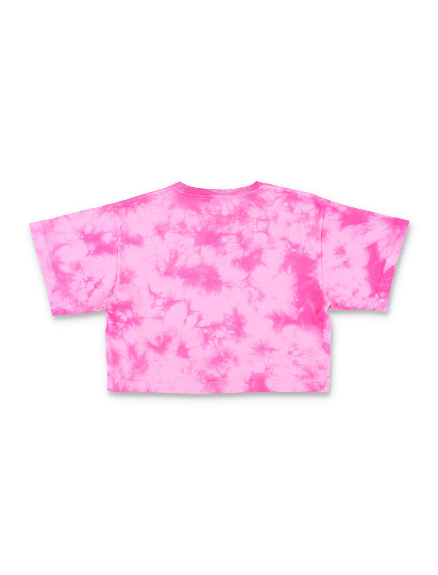 Girls Fuchsia Tie-Dye T-Shirt 2