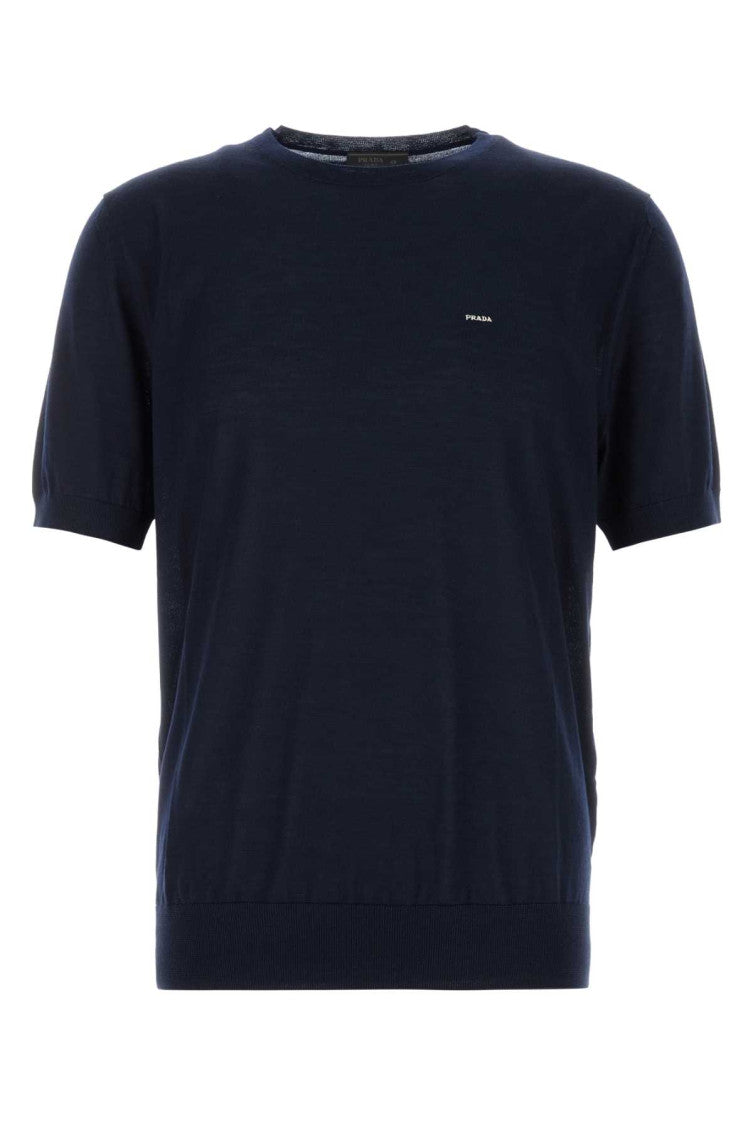 Navy Blue Logo Sweater 1
