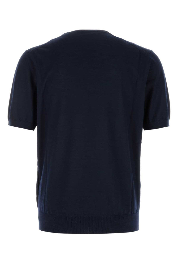 Navy Blue Logo Sweater 2