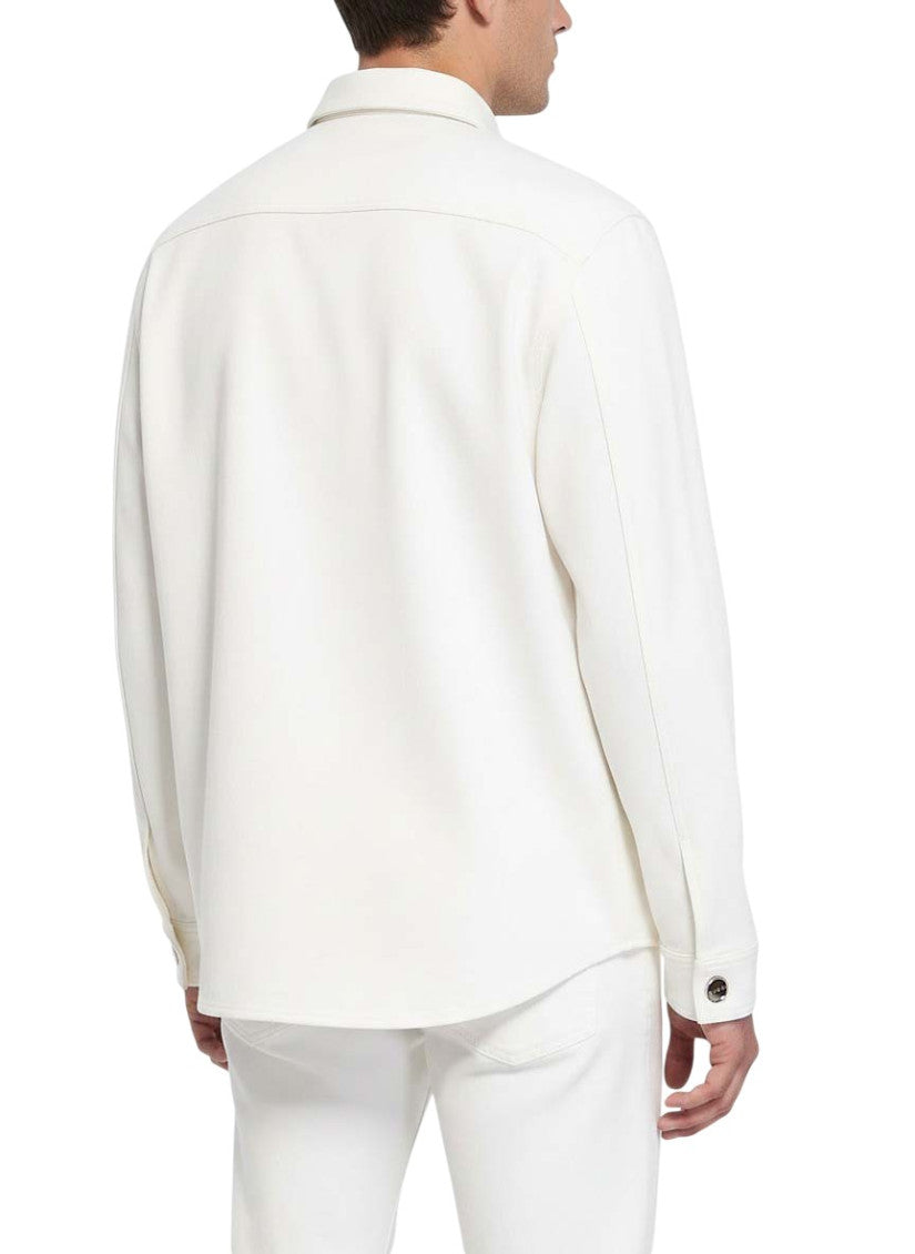 White Regular Logo Shirt 2