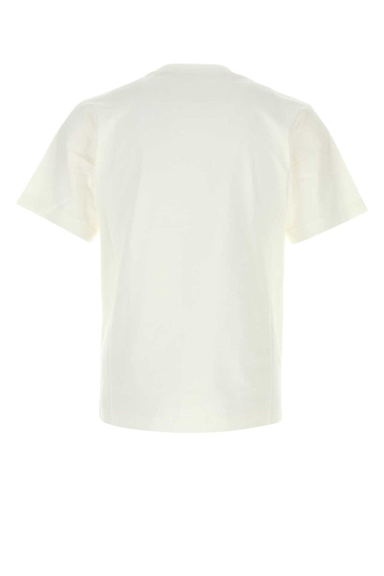 White Crew Neck T-Shirt 2