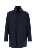 Navy Blue Regular Overcoat 1