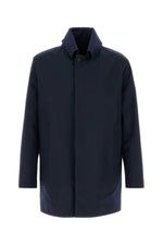 Navy Blue Regular Overcoat 1