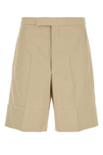 Beige Regular Shorts 1