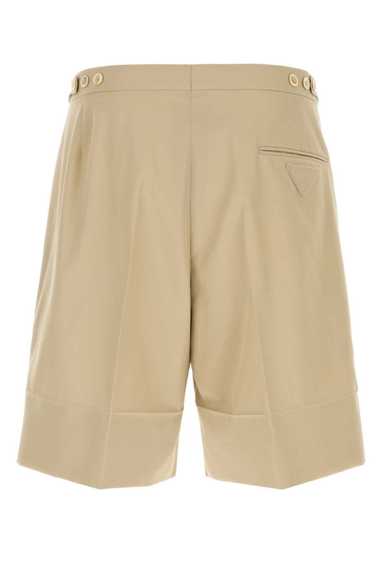 Beige Regular Shorts 2