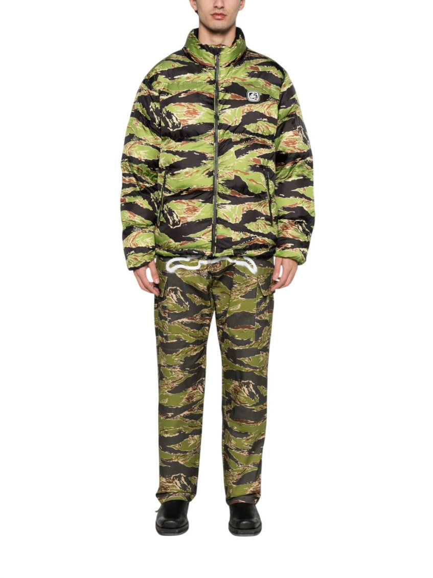 Green Camo Print Jacket 2