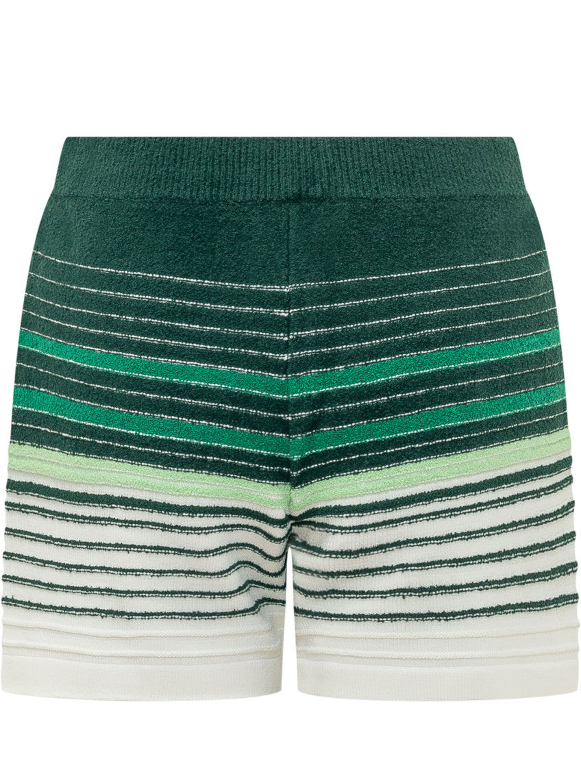 Multicolor Stripes Shorts 2