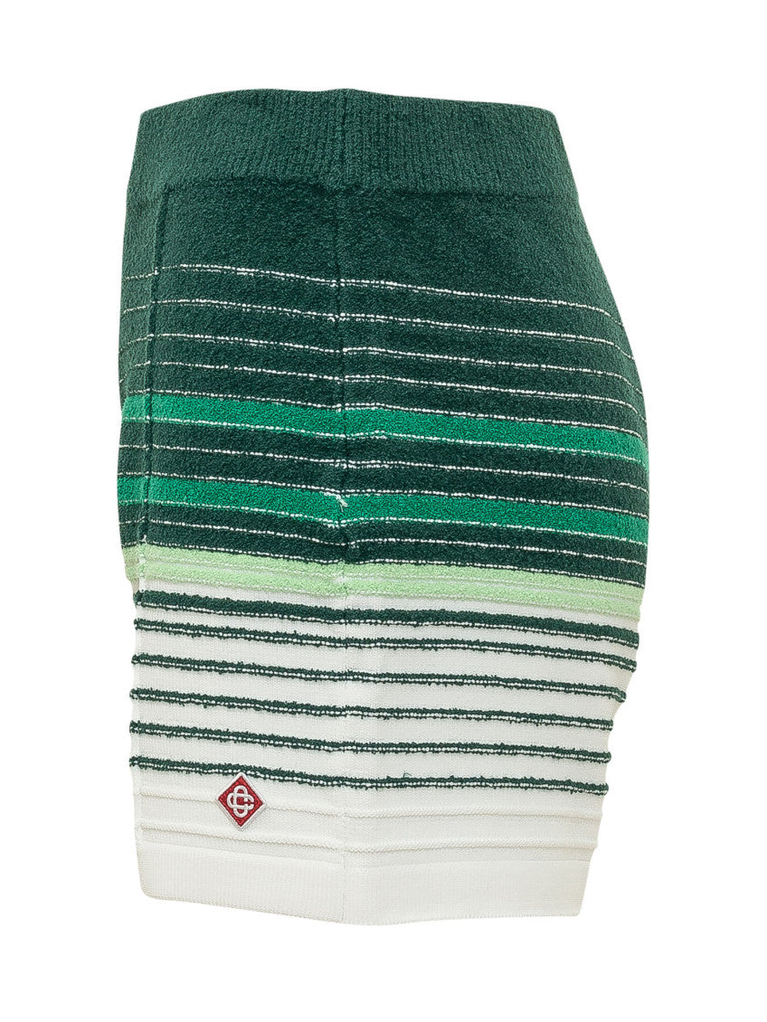 Multicolor Stripes Shorts 3