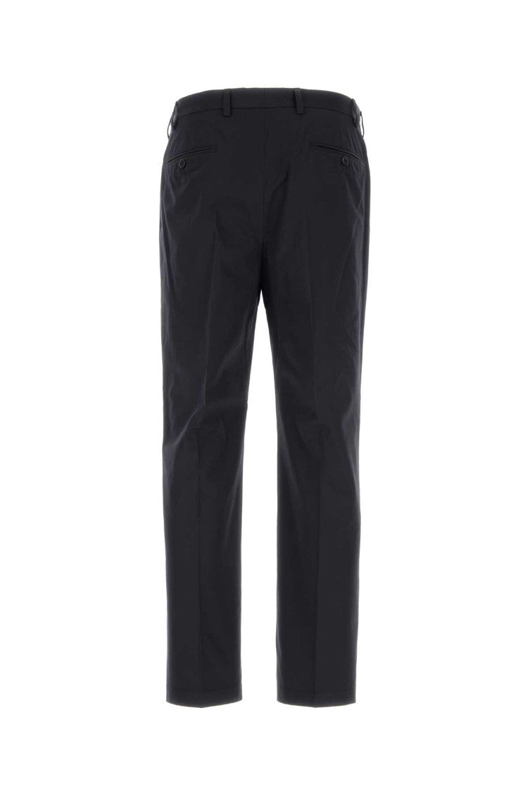 Black Flat Front Pants 2