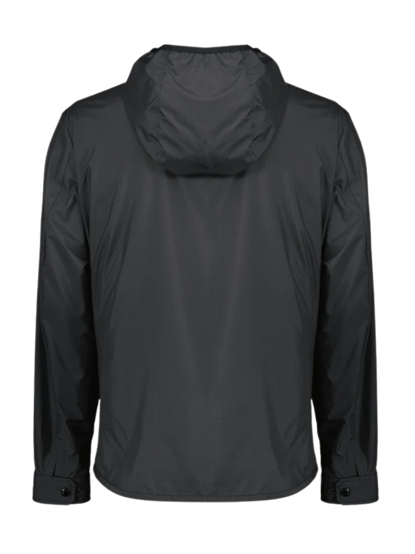 Black Reversible Hood Jacket 2