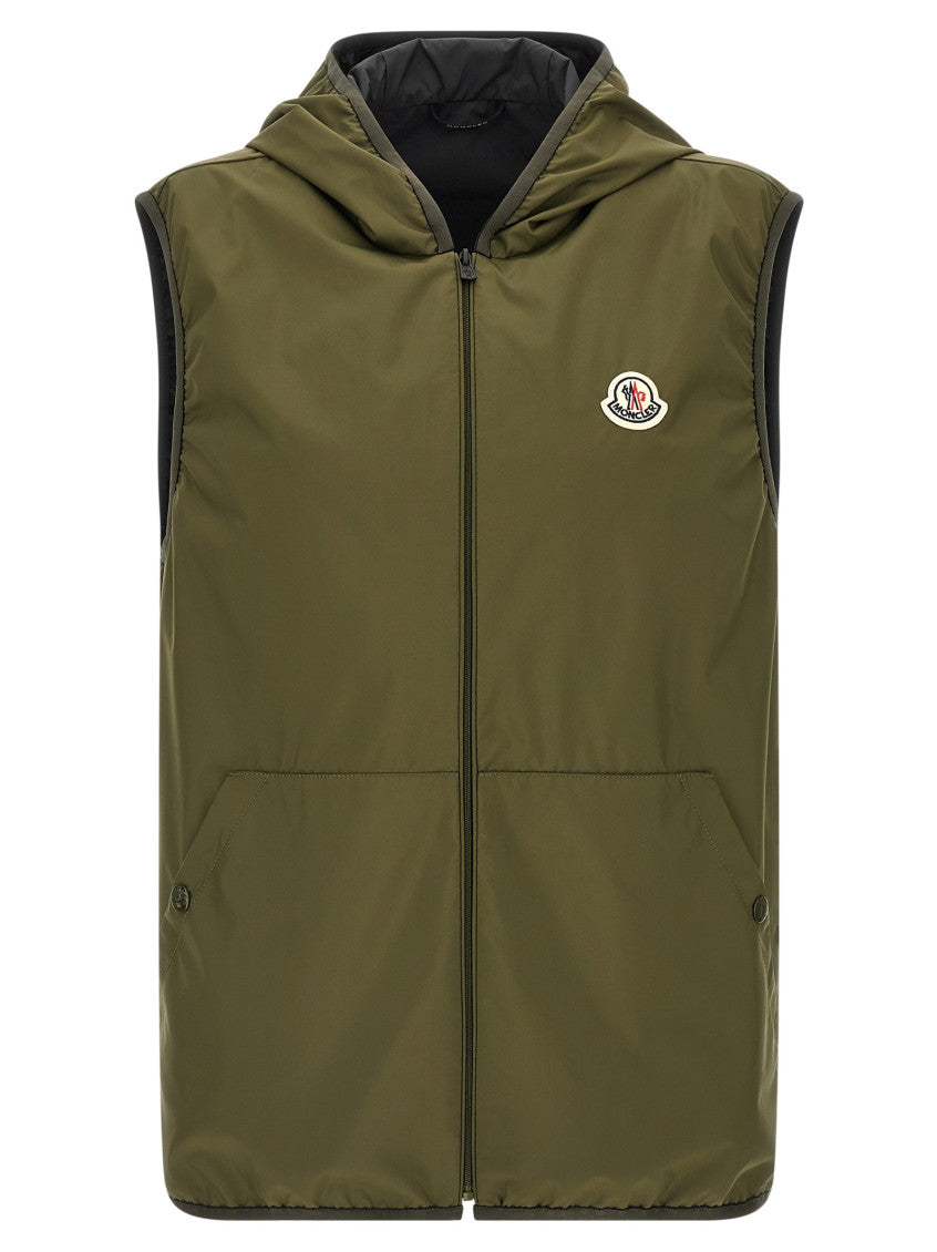 Black Reversible Hood Jacket 3