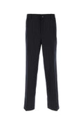 Dark Blue Straight Trousers 1