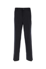 Dark Blue Straight Trousers 1