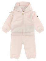 2-Piece Pink Solid Hoodie/Jogger Set (Baby Girls) 1