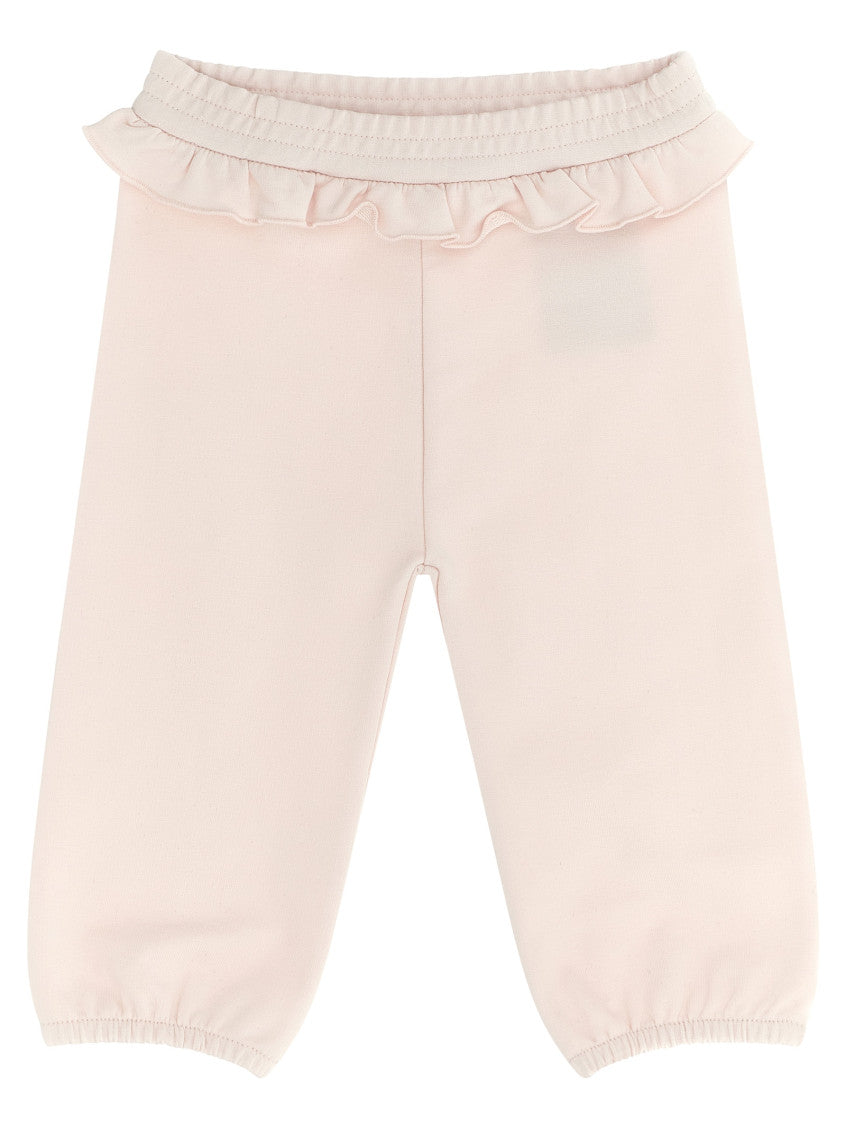 2-Piece Pink Solid Hoodie/Jogger Set (Baby Girls) 2