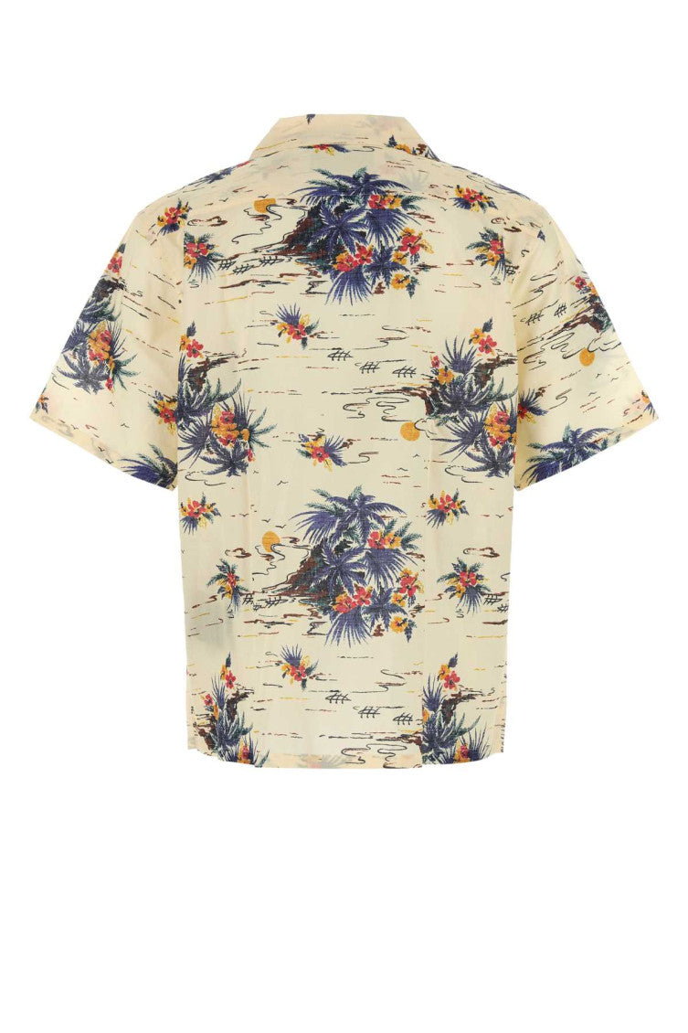 Beige Short Sleeves Shirt 2