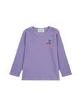Baby Girls Purple Embroidered T-Shirt 1