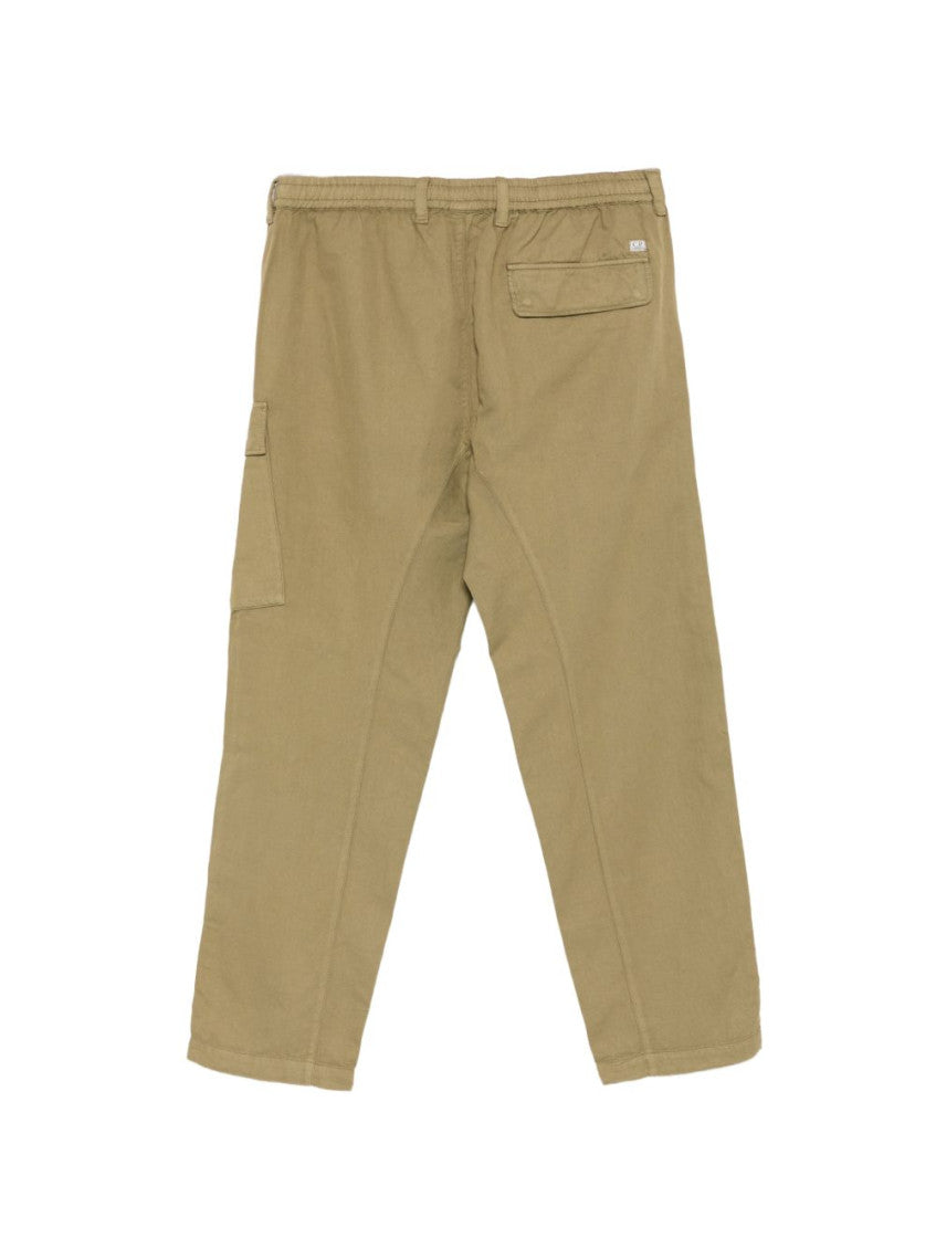 Green Relaxed Cargos Trousers 2