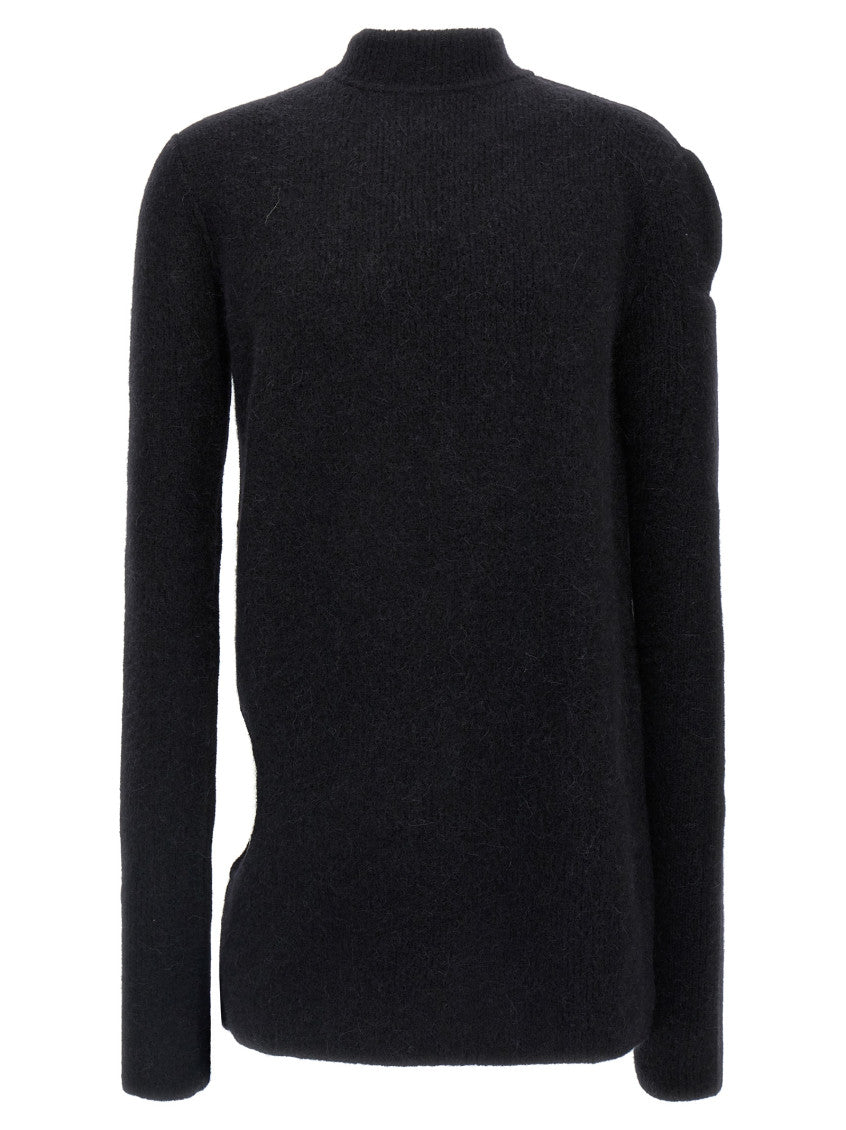 Black 'Subhuman' sweater 1
