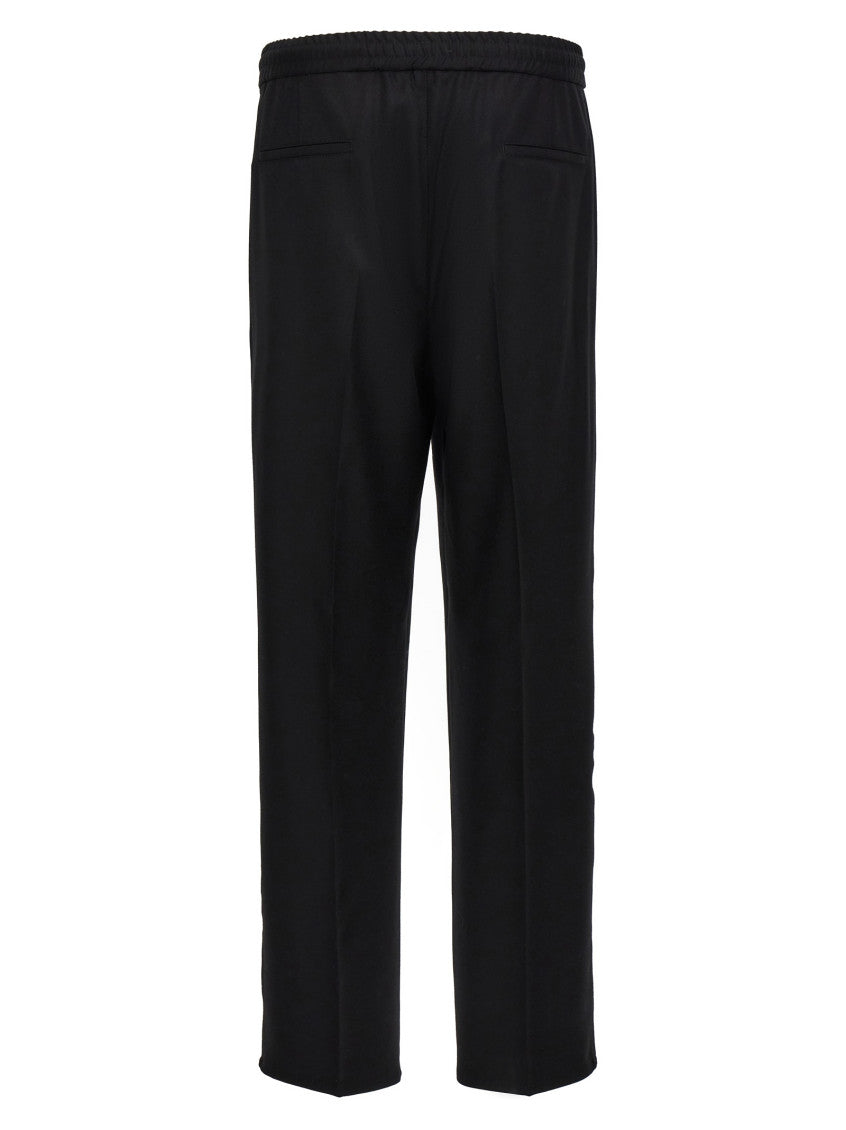 Black Front pleat pants 2