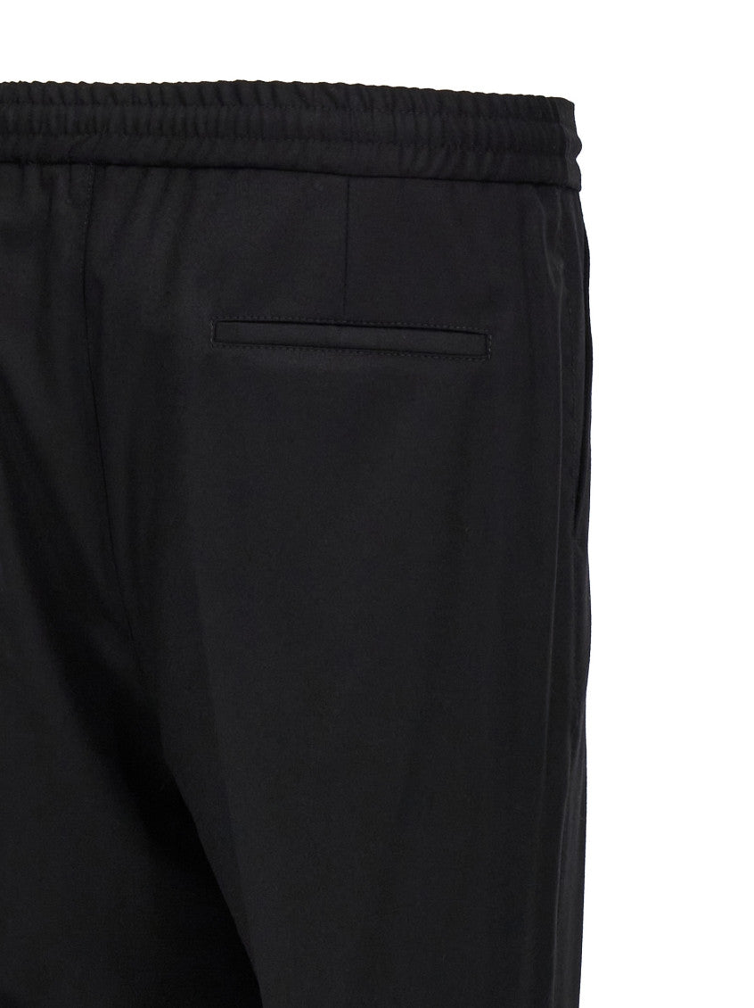 Black Front pleat pants 4