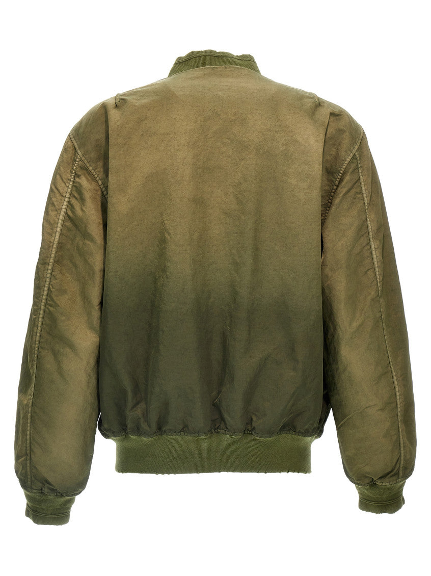 Green 'J-Kepes' bomber jacket 2