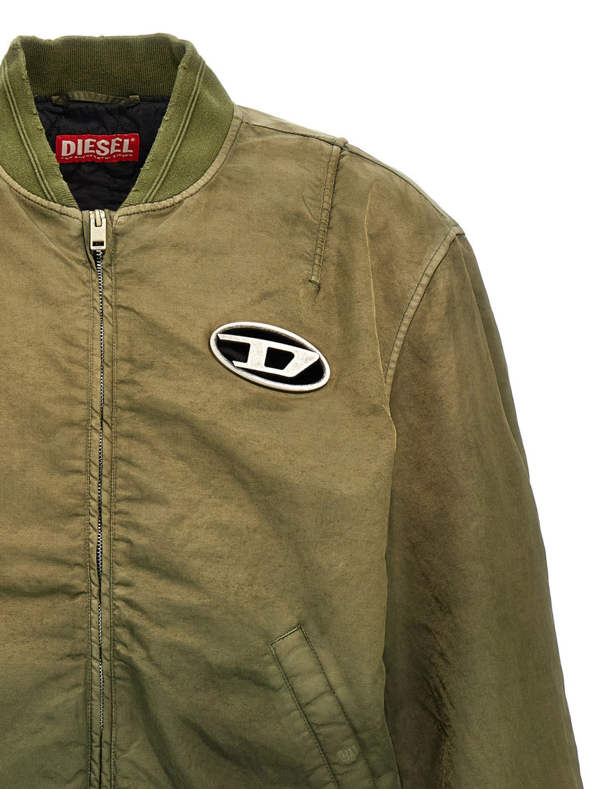 Green 'J-Kepes' bomber jacket 3