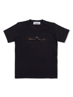 Boys Black Logo T-Shirt 1