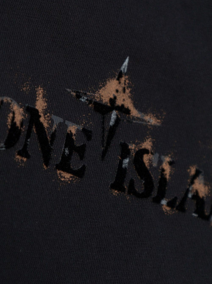 Boys Black Logo T-Shirt 2
