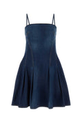 Denim mini dress 1